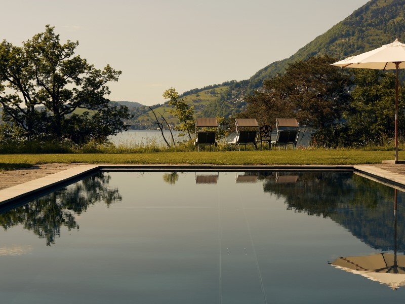 See- und Seminarhotel FloraAlpina - Pool - Seminarhotelsschweiz - MICE Service Group