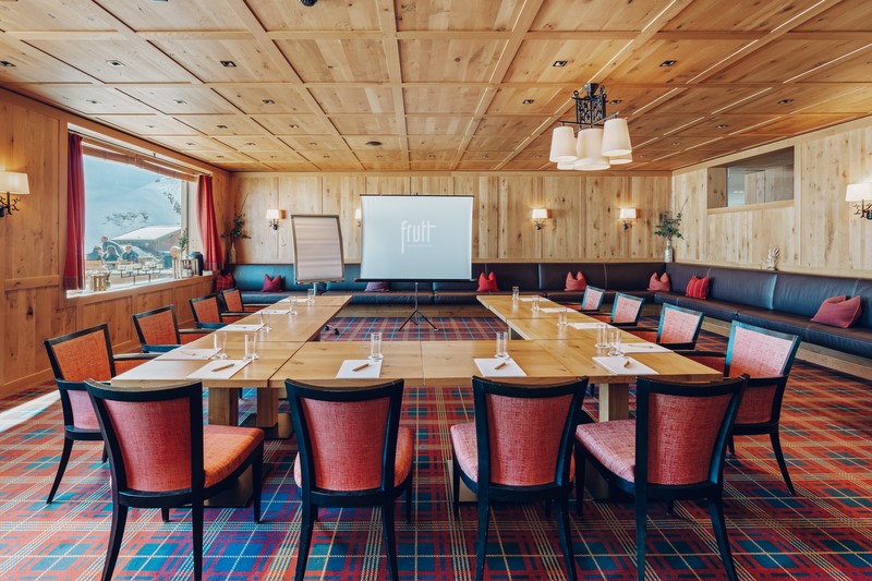 Frutt Mountain Resort - Meetingraum Stuebli - Seminarhotels Schweiz - MICE Service Group - Copyright: Frutt Mountain Resort