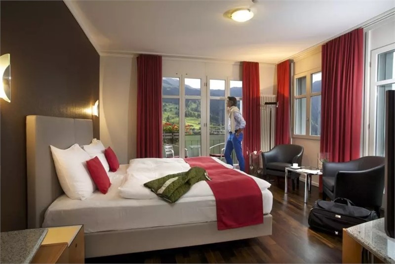 Hotel Belvedere Grindelwald - Hotelzimmer - Seminarhotelsschweiz - MICE Service Group
