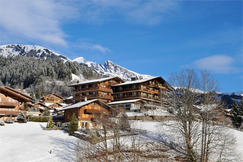 Hotel Kirchb&uuml;hl Grindelwald - Aussenansicht Winter - Seminarhotelsschweiz - MICE Service Group
